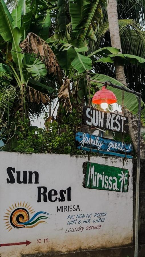 Sun Rest Mirissa Hotel Bagian luar foto